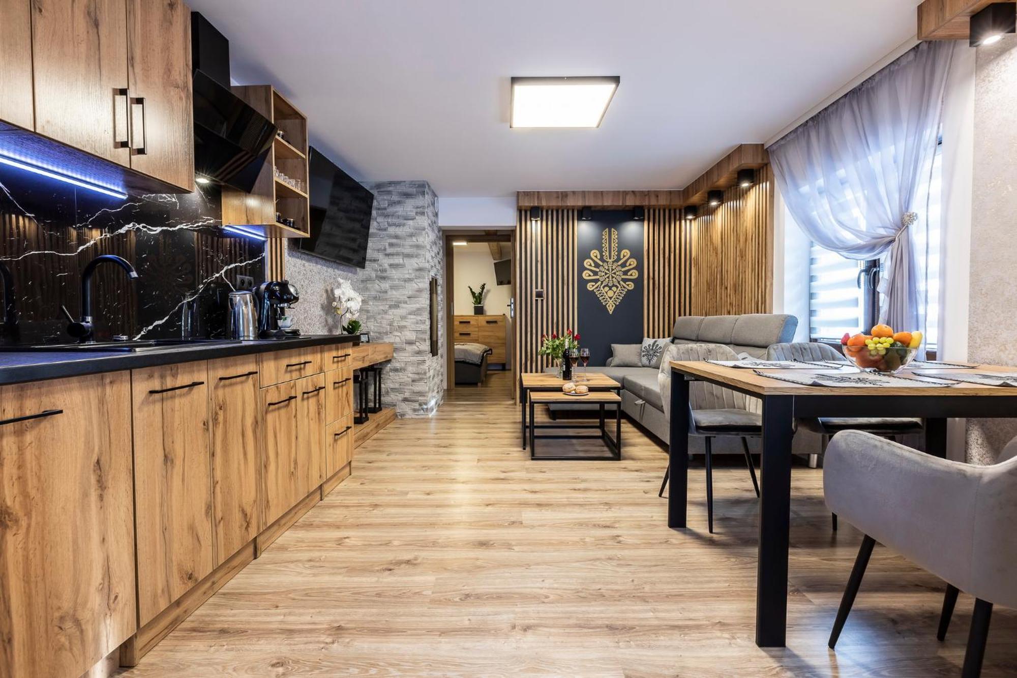 Apartament Tatravika Z Basenem I Widokiem Kościelisko Zewnętrze zdjęcie