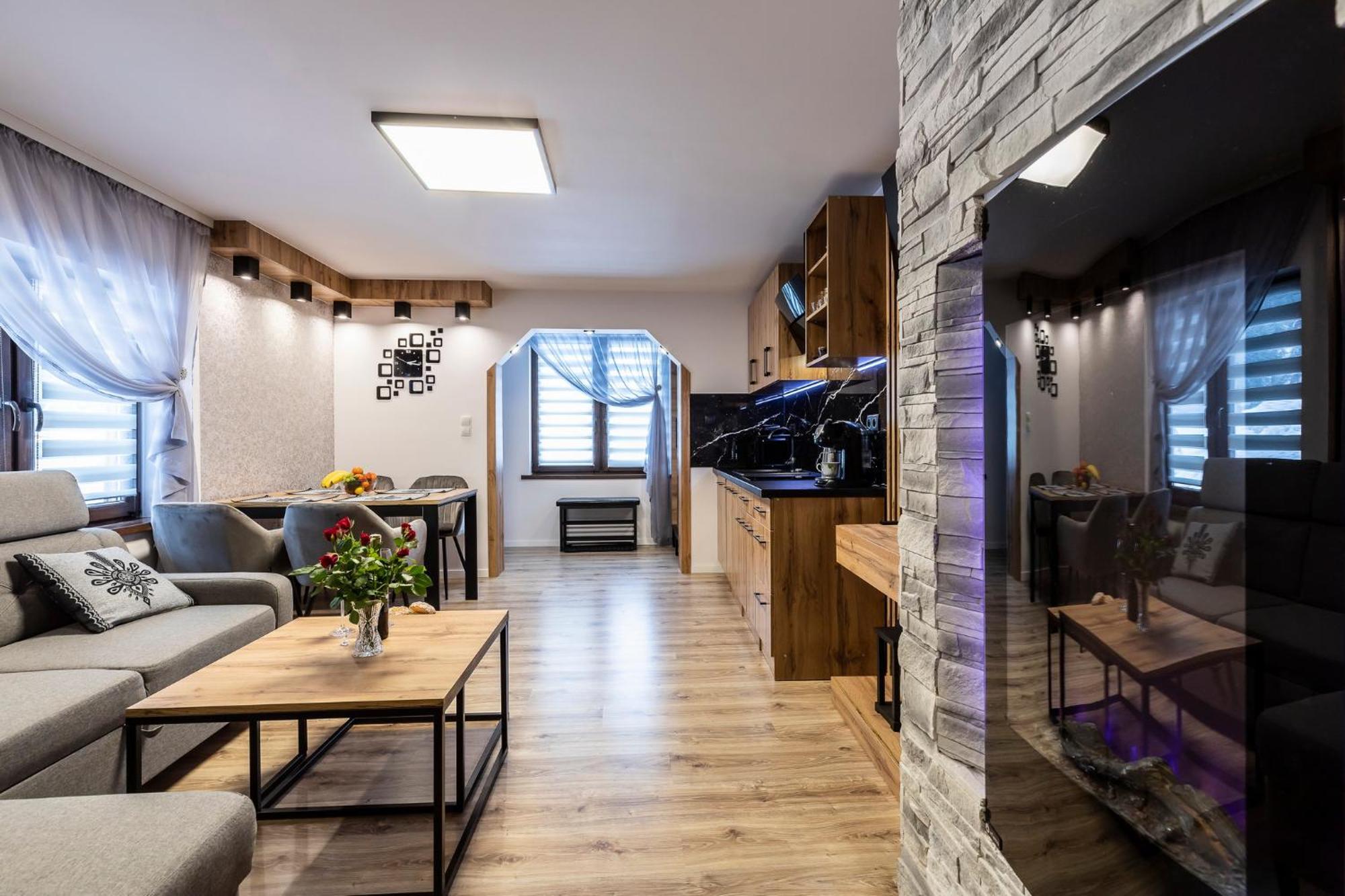 Apartament Tatravika Z Basenem I Widokiem Kościelisko Zewnętrze zdjęcie