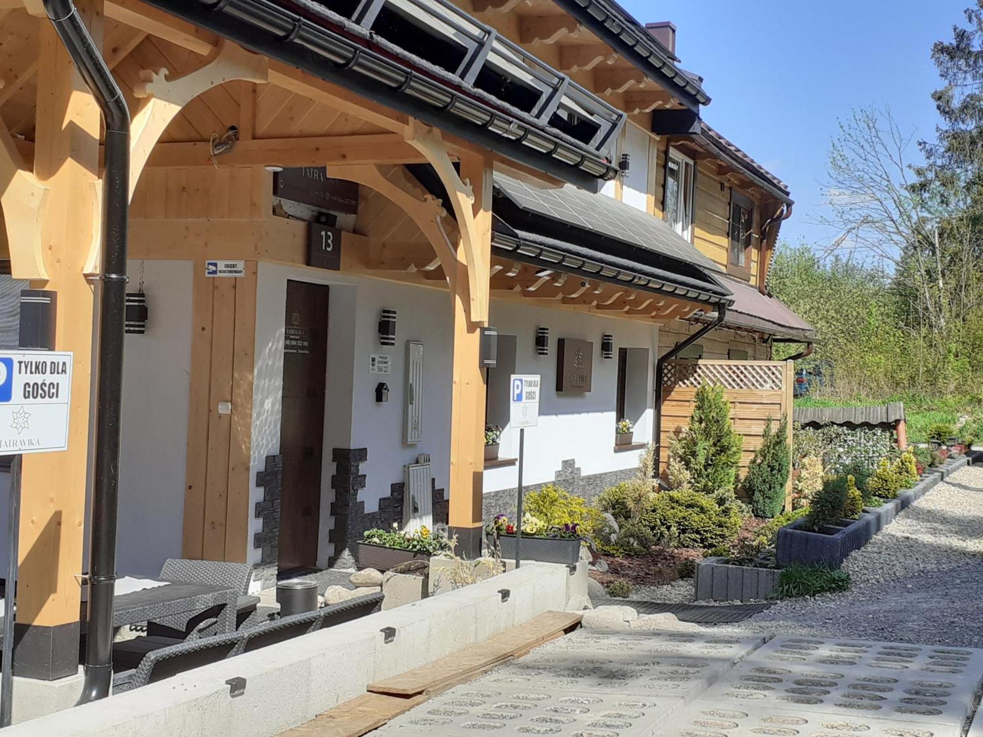 Apartament Tatravika Z Basenem I Widokiem Kościelisko Zewnętrze zdjęcie