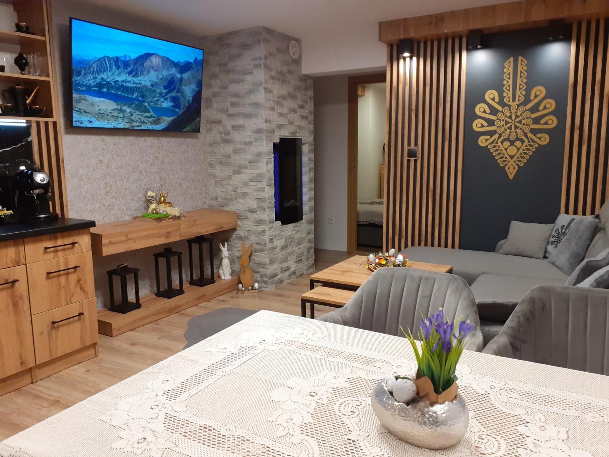 Apartament Tatravika Z Basenem I Widokiem Kościelisko Zewnętrze zdjęcie